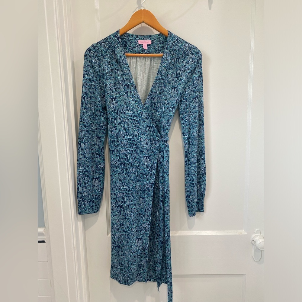 Lilly Pulitzer wrap dress